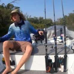 Railblaza RodStow Triple With Caddy White -Vis Vondst Verkoopwinkel 09 0011 21 3