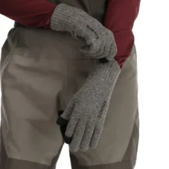 Simms Wool Full Finger Glove Steel -Vis Vondst Verkoopwinkel 13540 030 2030r 5