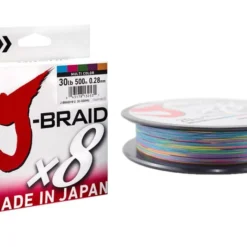 Daiwa J-Braid X8 300m Multi Colour