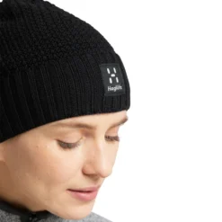 Haglöfs Lava Beanie True Black -Vis Vondst Verkoopwinkel 6051392C5005 5
