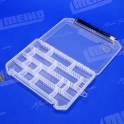 Meiho Tackle Box Adjustable Compartments 205x145x28mm - Clear -Vis Vondst Verkoopwinkel 61 VS 3010NS 3