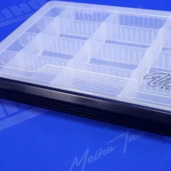 Meiho Tackle Box Adjustable Compartments 255x190xmm - Clear -Vis Vondst Verkoopwinkel 61 VS 3020NS 5