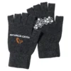 Savage Gear Knitted Half Finger Glove Dark Grey Melange