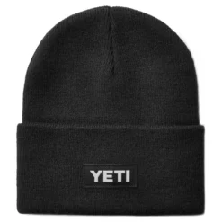 Yeti Logo Badge Knitted Black