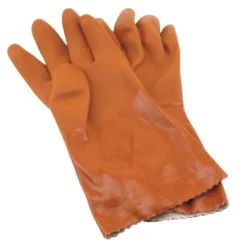 Sea Grip Vinyl Waterproof Gloves, Orange