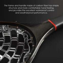 Sunshine® Sunshine Carbon Fibre Net Med Sili Net -Vis Vondst Verkoopwinkel NFD114r 3