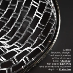 Sunshine® Sunshine Carbon Fibre Net Med Sili Net -Vis Vondst Verkoopwinkel NFD114r 4